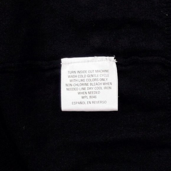 Charter Club Black Sparkling Stripes Embellished 3/4 Sleeve Sweater Womens LP - Picture 9 of 10